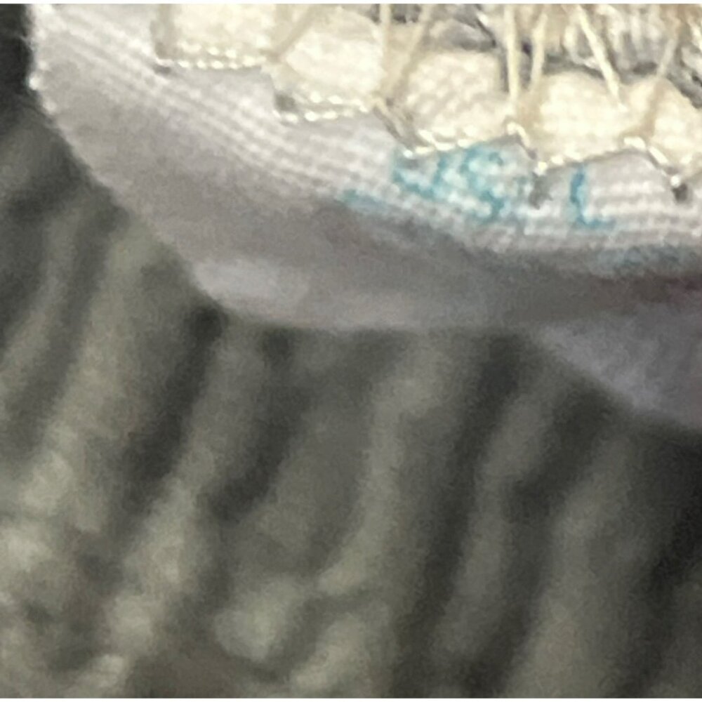 Cynthia Rowley 100% Linen Cropped Pants Womens L Light Gray Used - Picture 14 of 14